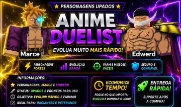 Venda de Personagens + Ajuda no Anime Duelist | Entrega Rápida