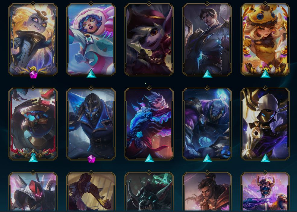 Conta platina 151 skins