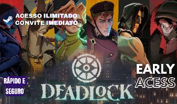 DEADLOCK CONVITE PLAYTEST ENTREGA RÁPIDA | STEAM