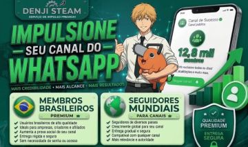 IMPULSIONE SEU CANAL DO WHATSAPP SEGUIDORES MUNDIAL & BRASILEIROS PREMIUM