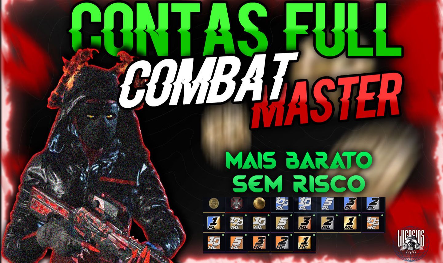 [PROMOÇÃO] CONTAS COMBAT MASTER FULL - LEIA DESCRIÇÃO