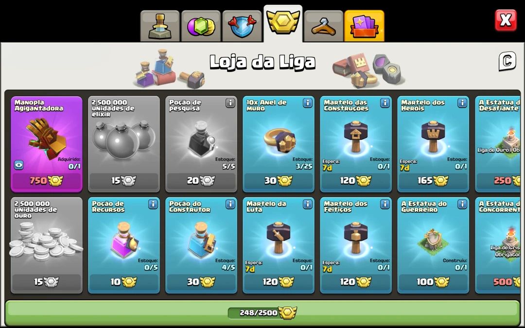 Cv10 Semi Full com Itens Magicos!!!
