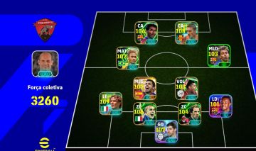 CONTA EFOOTBALL 3260 DE FORÇA MAX COM NEY 107