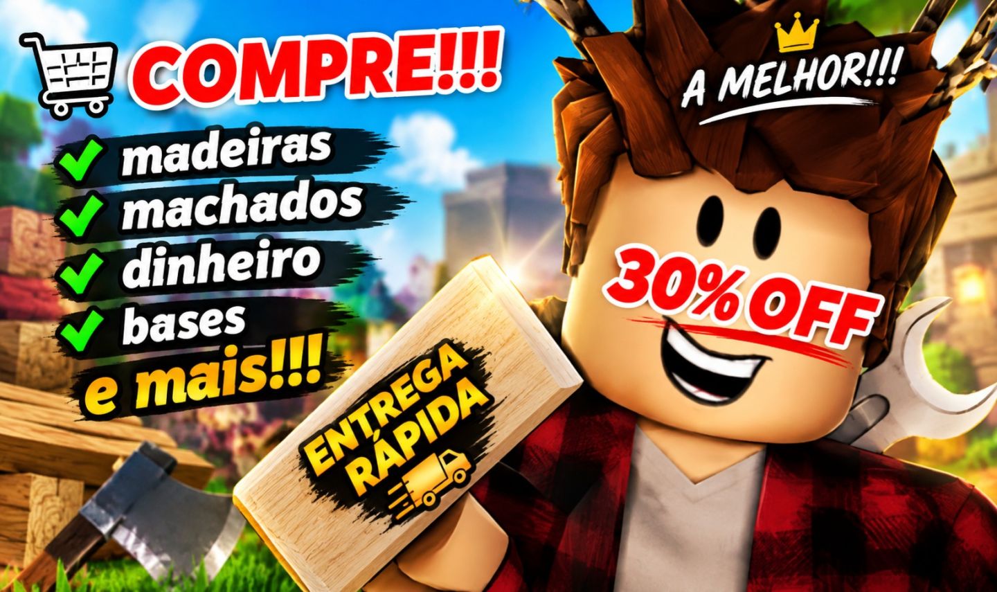 LUMBER TYCOON 2 [30%OFF] DINHEIRO/MADEIRA/PRESENTES/MACHADOS E MAIS.