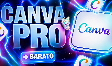 [MENOR PREÇO] CANVA PRO - PLANO MENSAL + BARATO!