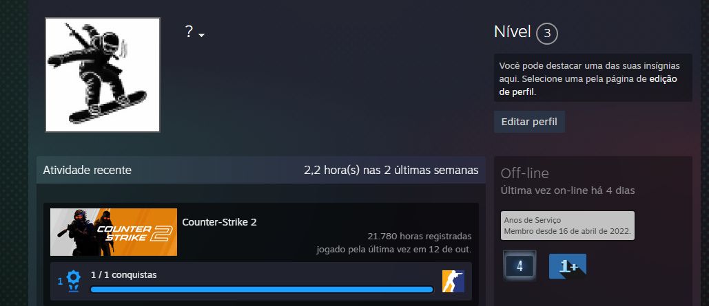 +21K HORAS - HOURS / CONTA CS2