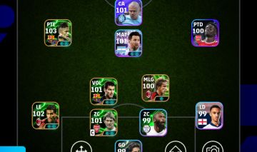 CONTA EFOOTBALL TOP 3113 FORÇA | NEYMAR 103 + MESSI 101