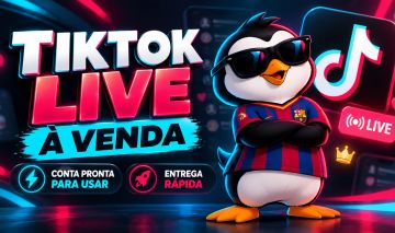 CONTA TIKTOK 10K | LIVE ATIVO | SEM DOCUMENTO VERIFICADO | SEM MONETIZAÇÃO
