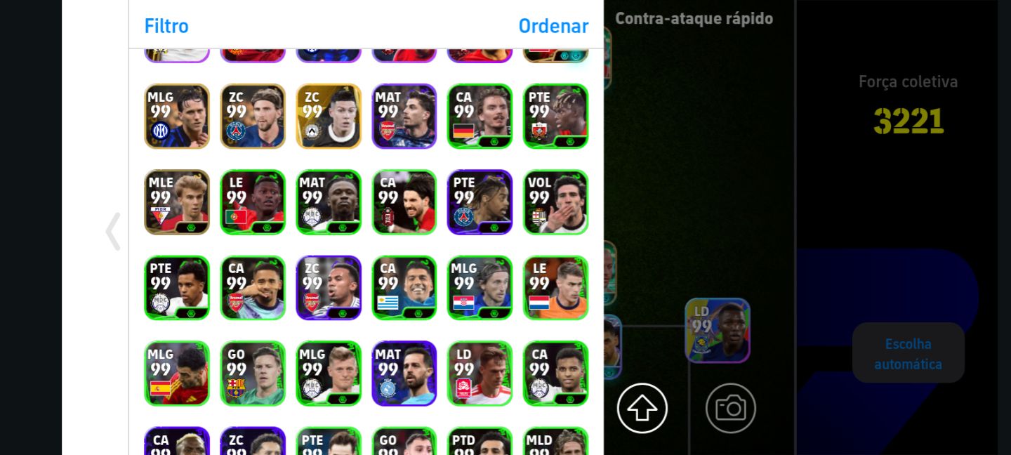 CONTA DE EFOOTBALL