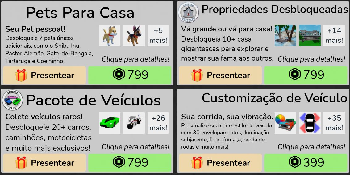 BROOKHAVEN RP (UPDATE JURASSIC WORLD) (PROMOÇÃO 20% OFF!)