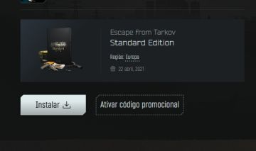 ESCAPE FROM TARKOV - CONTA ANTIGA GLOBAL (EUROPA)