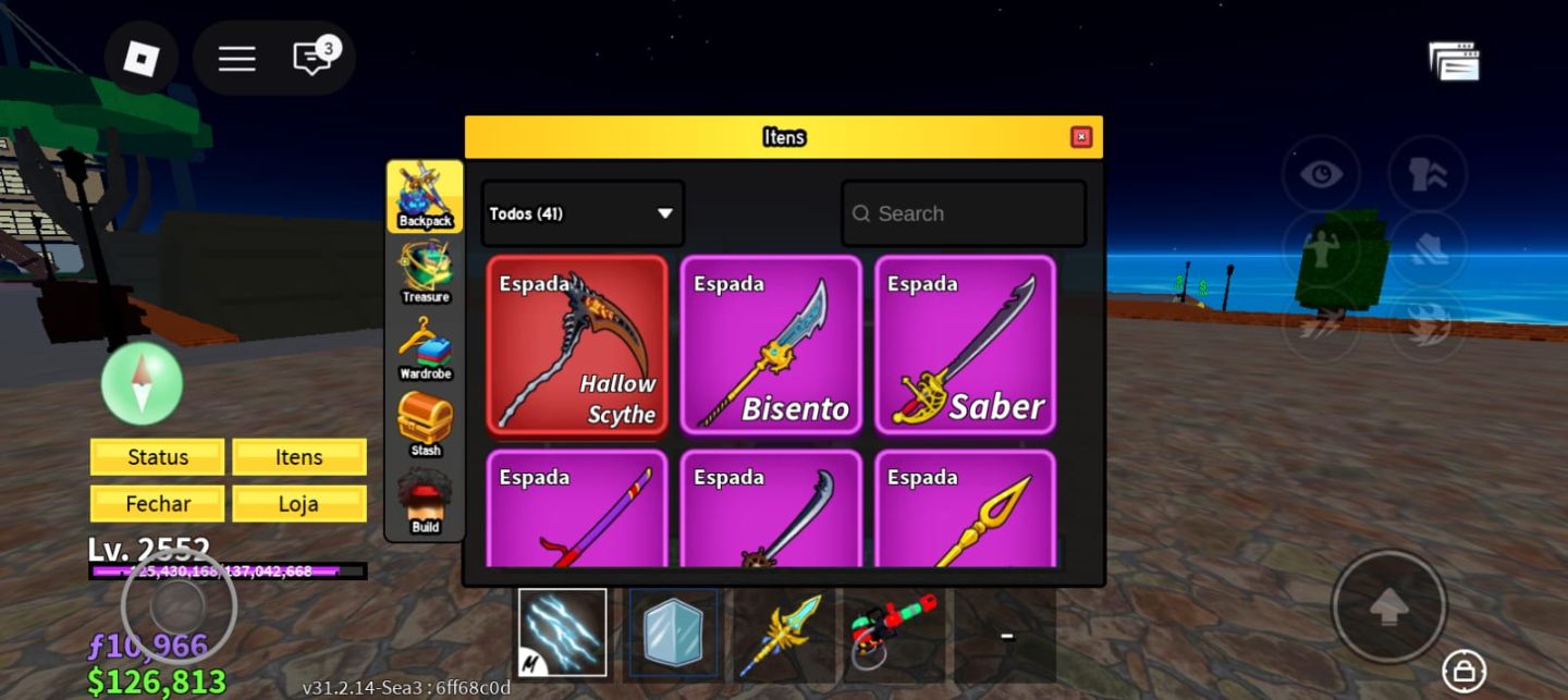 COMBO ROBLOX: 2 Contas Full Acesso (Lvl 2552/2553) CDK, TTI, Scythe e Muito Mais