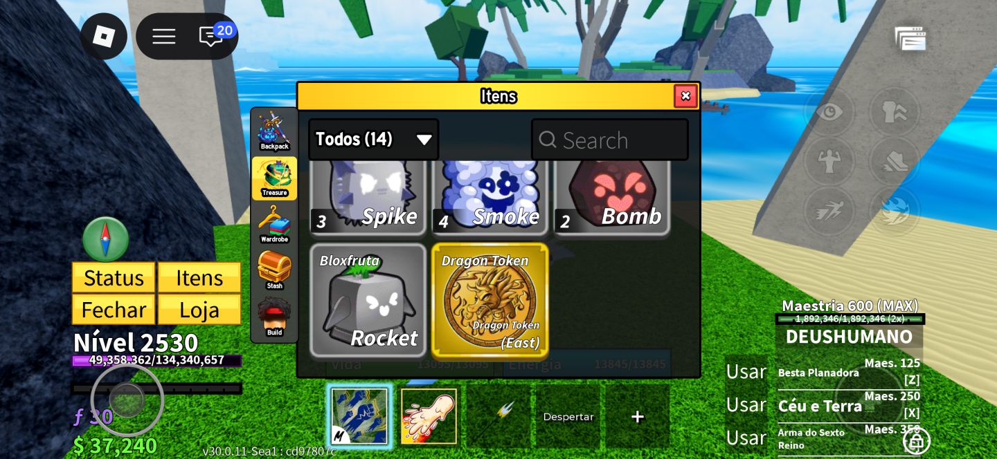 CONTA BLOX FRUIT - DRAGON, BUDDHA E DOUGH PERM