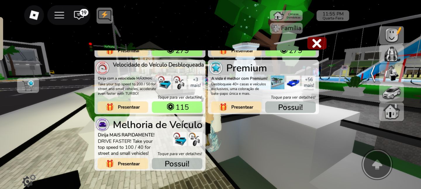 Conta Roblox com skins de robux e upada em diversos jogos