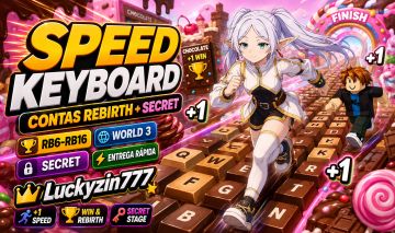 +1 SPEED KEYBOARD | CONTAS REBIRTH 6-16 + SECRET