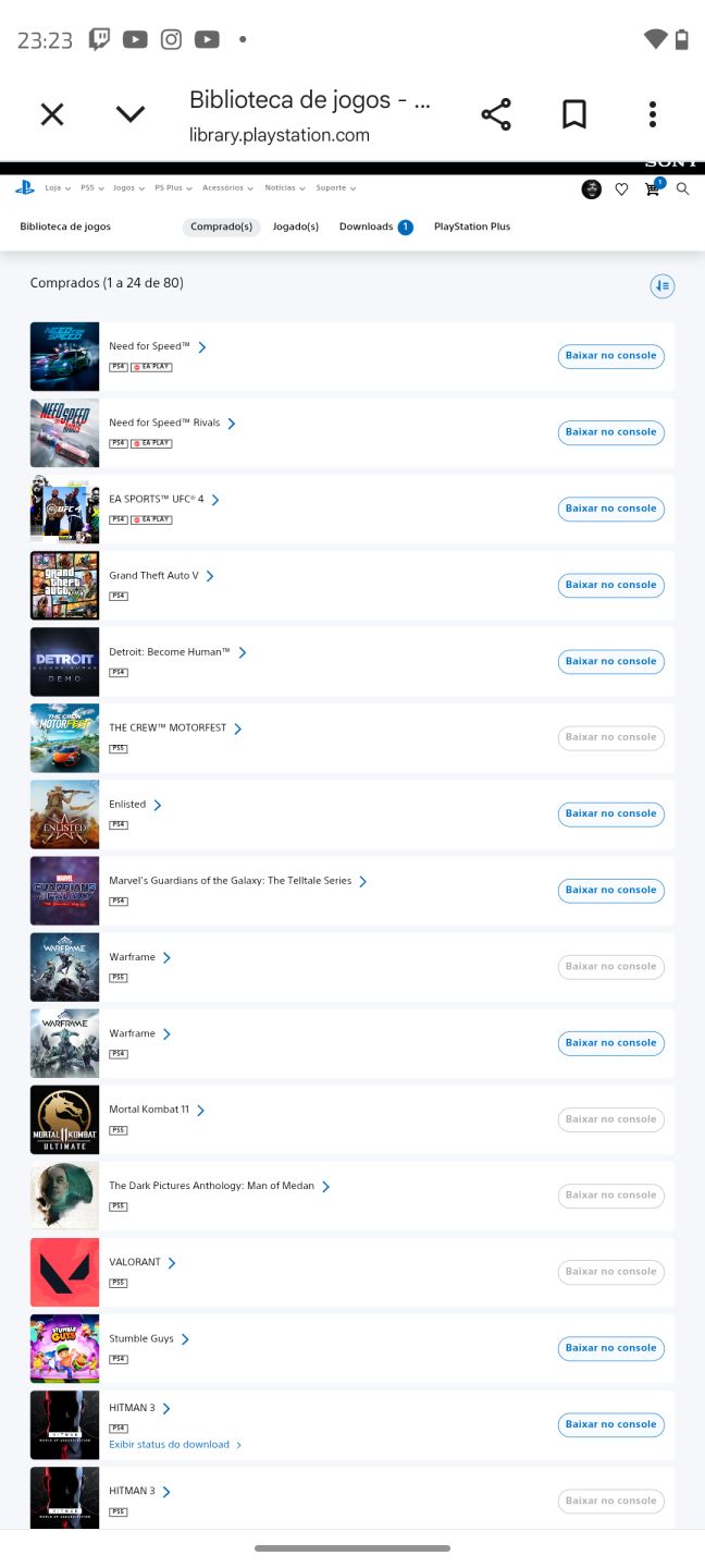 Conta psn com vários jogos top de alta qualidade pra vc se divertir