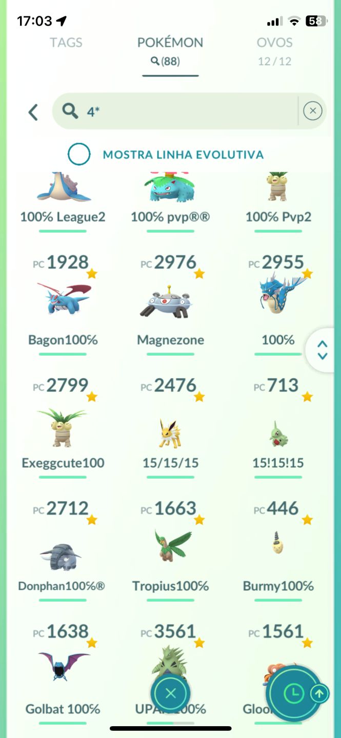 CONTA POKÉMON GO - OG 2018