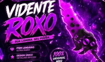 QUEIMA DE ESTOQUE | PROMOÇÃO VIDENTE ROXO MM2 ROBLOX