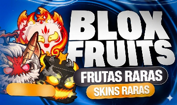 [ PREÇO IMBATÍVEL ] Frutas Raras & Skins Blox Fruits 100% Seguro
