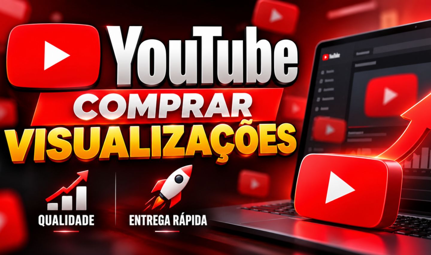 Comprar Visualizações YouTube | Qualidade Brasileira | 100% Brasileiros