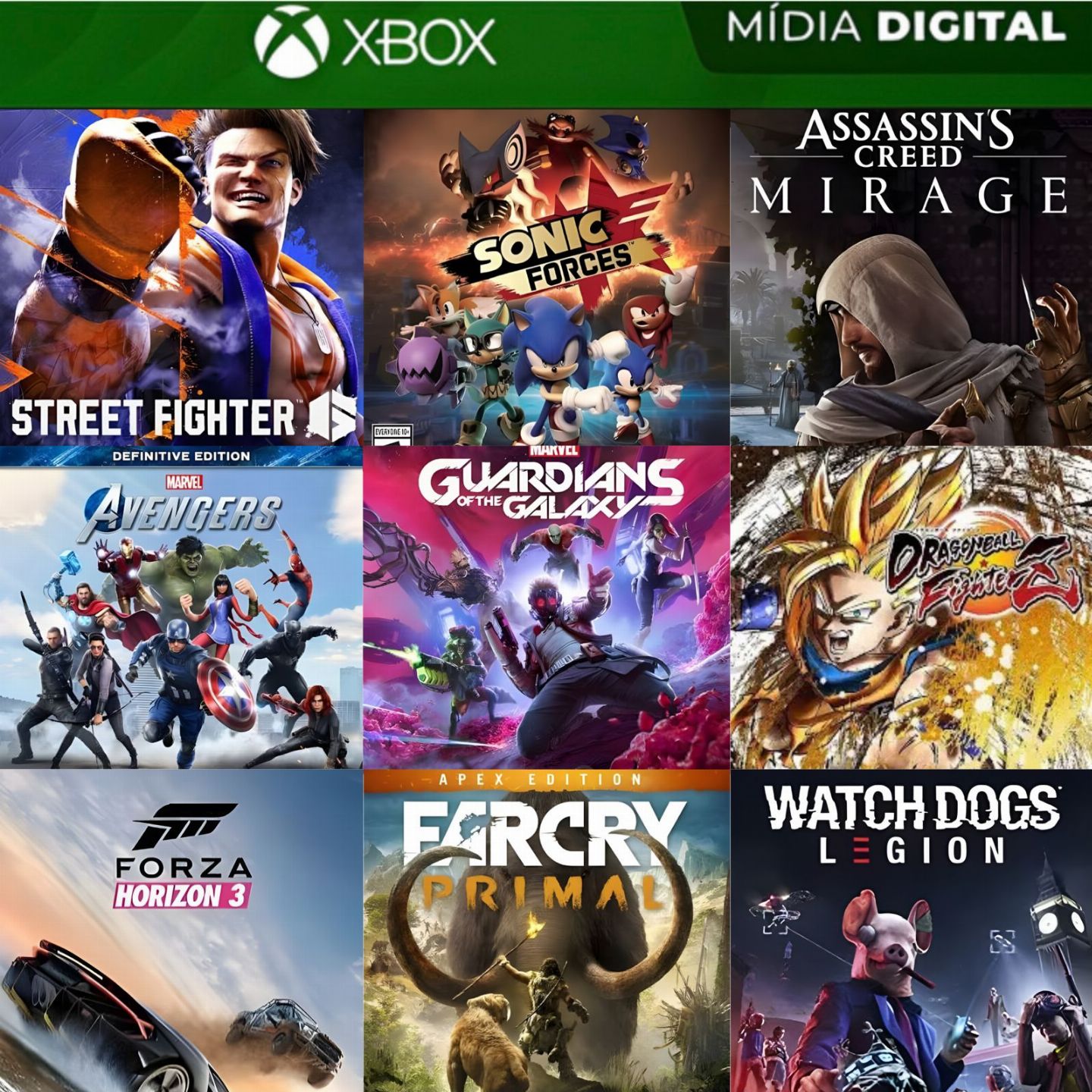 Jogos de Xbox One e Xbox Series S|X