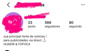 Conta Instagram 566 seguidores reais !