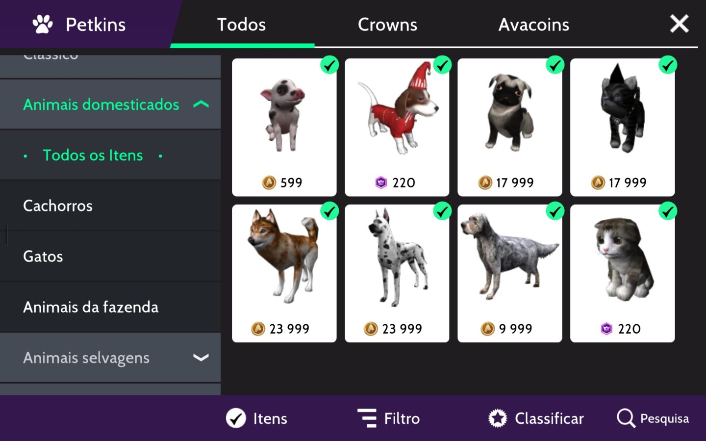 CONTA MASCULINA LVL 42 COM 5 ANOS DE JOGO / FOCADA EM CROWNS E AVACOINS+BRINDE