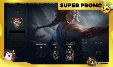 [SMURF LENDÁRIA] CONTA UNRANKED - KAYN EMISSARIO DA ESCURIDÃO - RANKED LIBERADA!