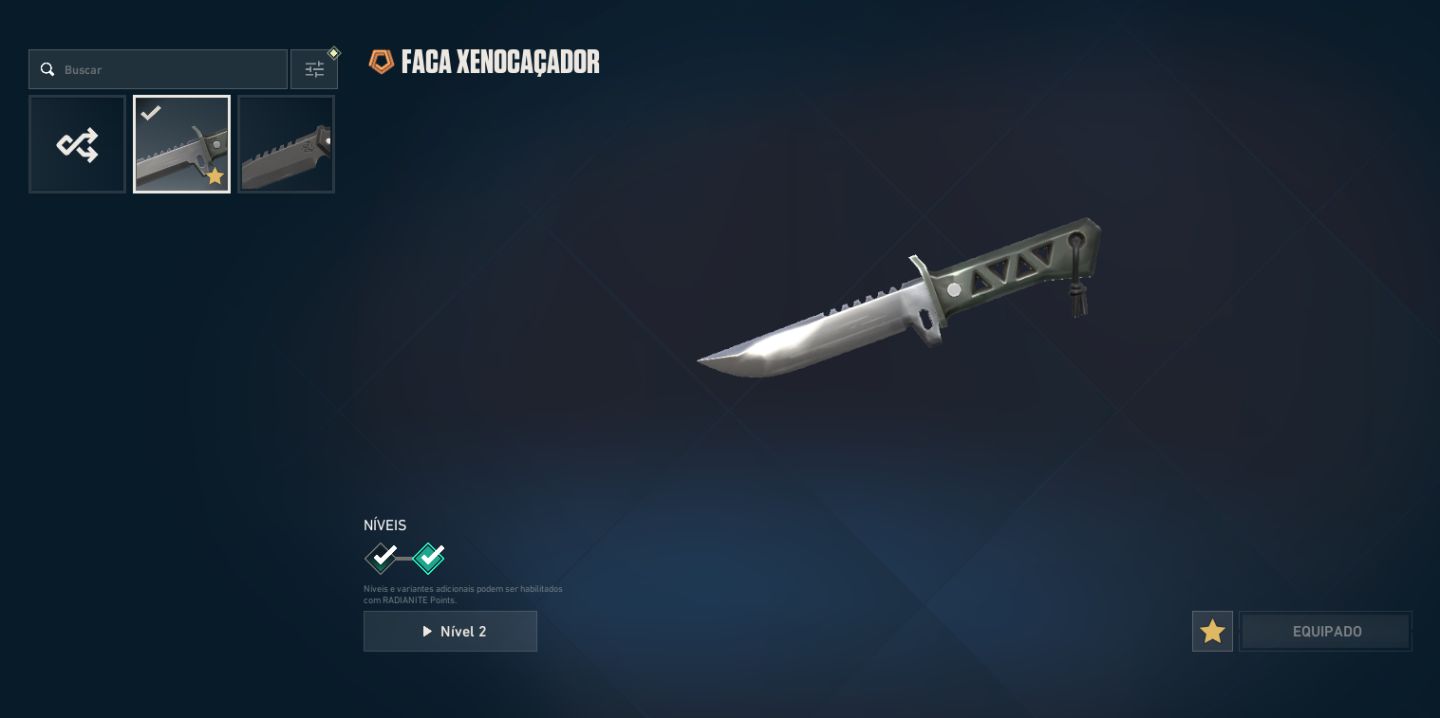 Conta Valorant com Skins - Lvl 155 - ex imortal - Faca Xenocaçador + Prelúdio