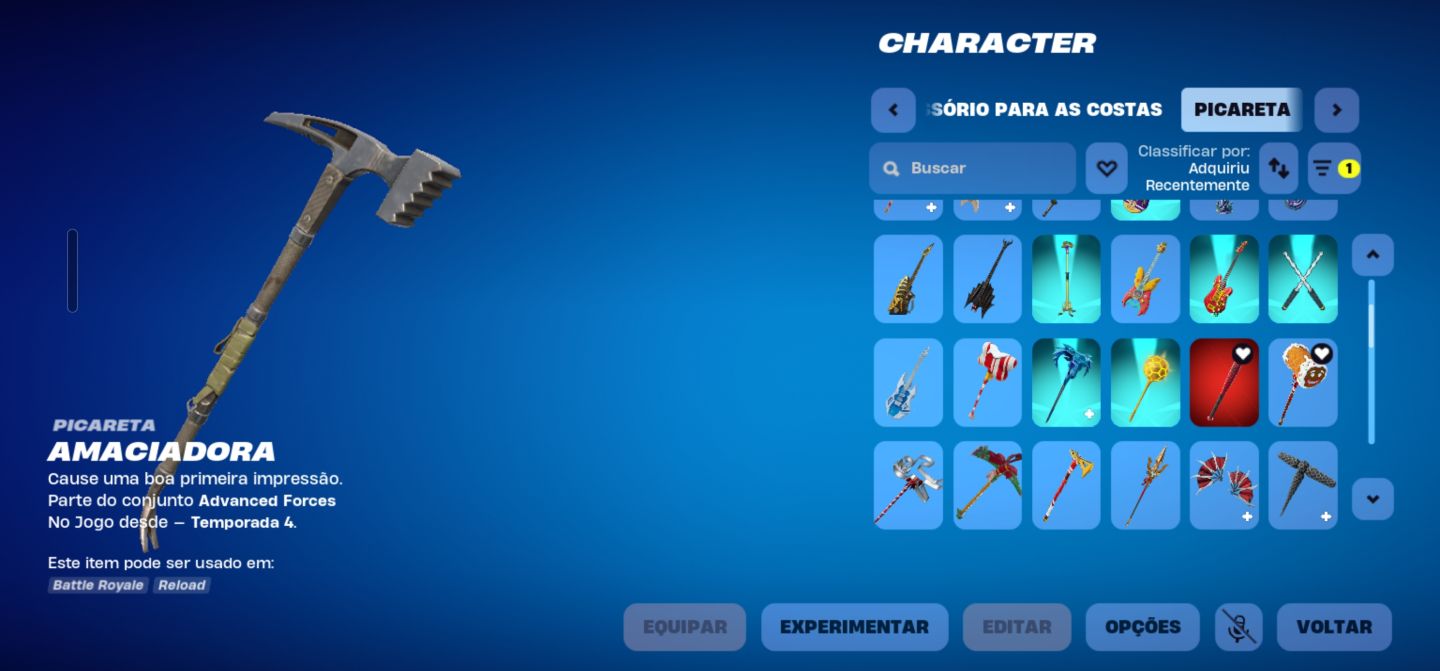 Conta fortnite bundle travis passe capítulos 3/4 completo
