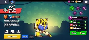 Conta de Brawl Stars com 10k de troféus lendários e Brawlers com skin Lunar