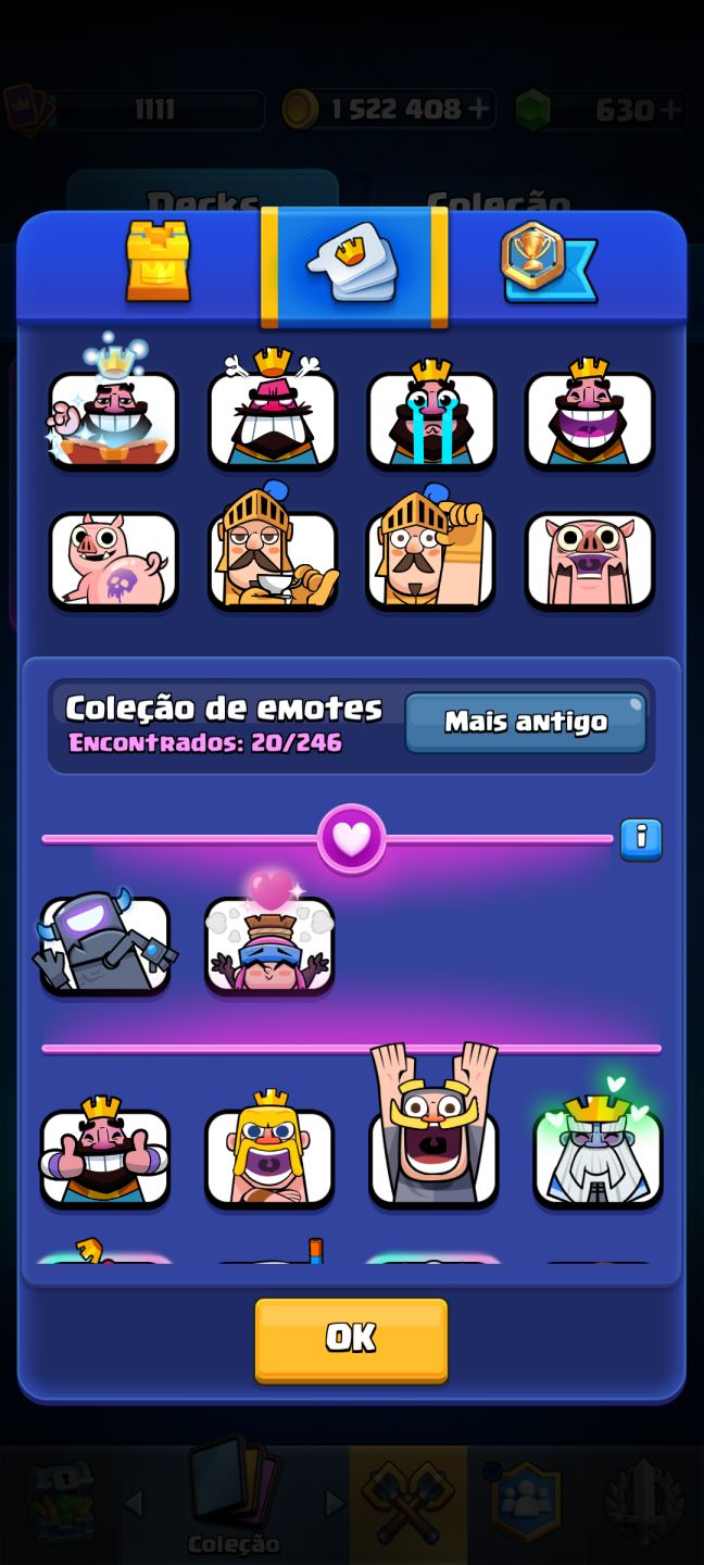 Conta Top Brawl Stars e Clash Royale, as duas estão bem tops