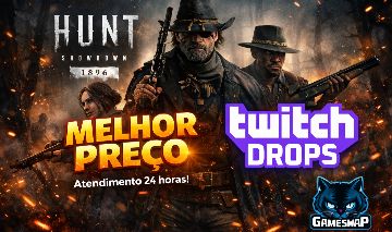 [MELHOR PREÇO] Hunt: Showdown Twitch Drops, Skins, Keychains, Chests e Hunters