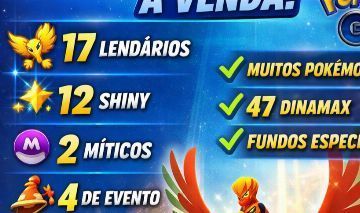 CONTA DE Pokémon GO NIVEL 58 À VENDA 17 LENDÁRIOS + 12 SHIN