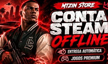 CONTAS STEAM OFFLINE | JOGOS BARATOS