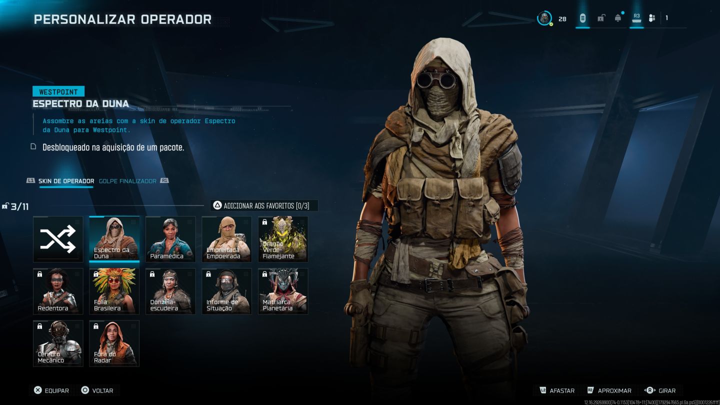 Conta warzone básica