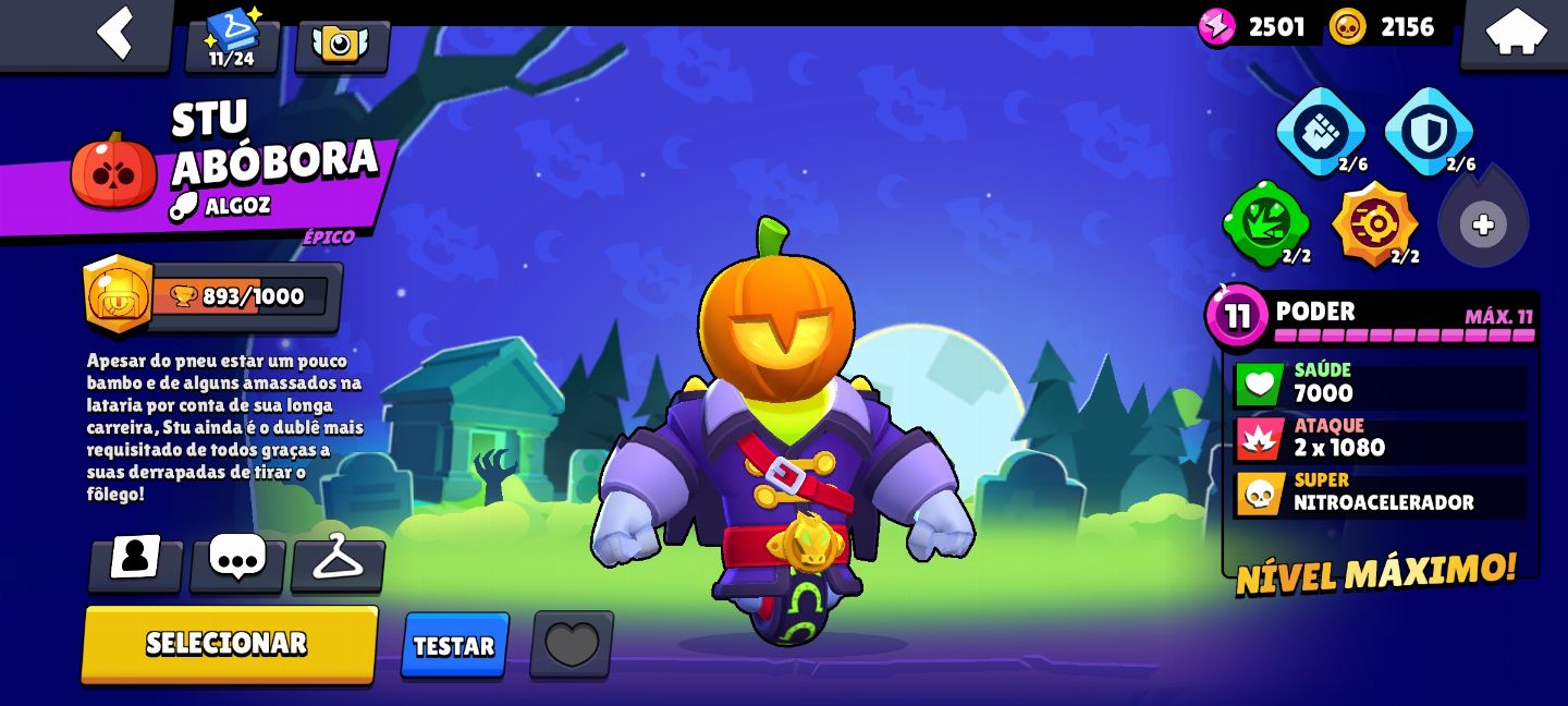 | Cromáticos | 40k+ troféus | 250 skins | Conta FULL acesso brawl stars