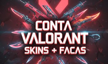 Conta Valorant FULL ACESSO Nível 122 Dados Recuperação