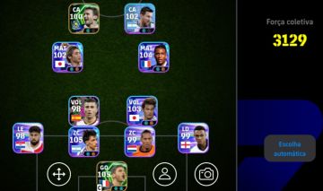 Conta efootball 3129 de poder