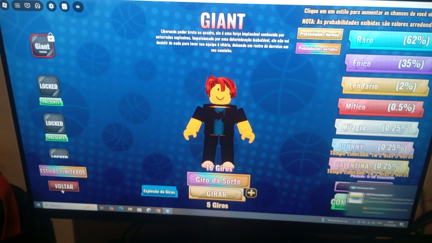 Conta Basketball Zero | GIANT + POSTERIZADOR | Pronta para jogar