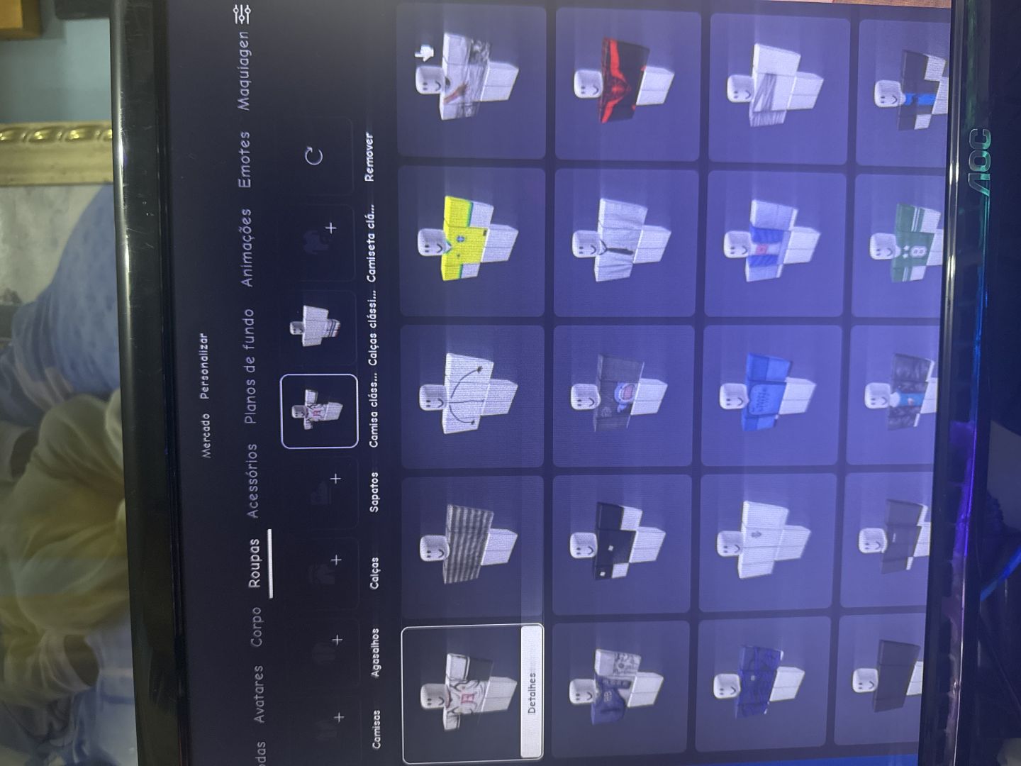 Conta Roblox (Azure Latch, Skins e Basketball Zero)