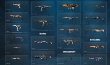 Conta valorant lvl 159 (33 skins) fora as do passe de batalha, mais de 3k gastos