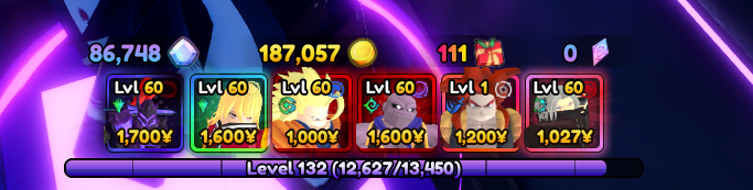 Conta 2 (Monarch) Sung Jin-woo & Igris + Chain Anime Vanguards + Gogeta SS4