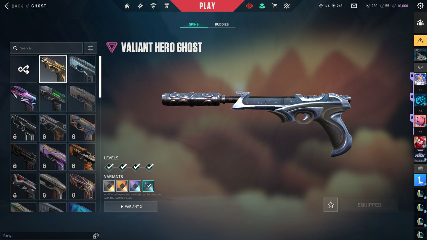 CONTA SERVIDOR EUW VALORANT
