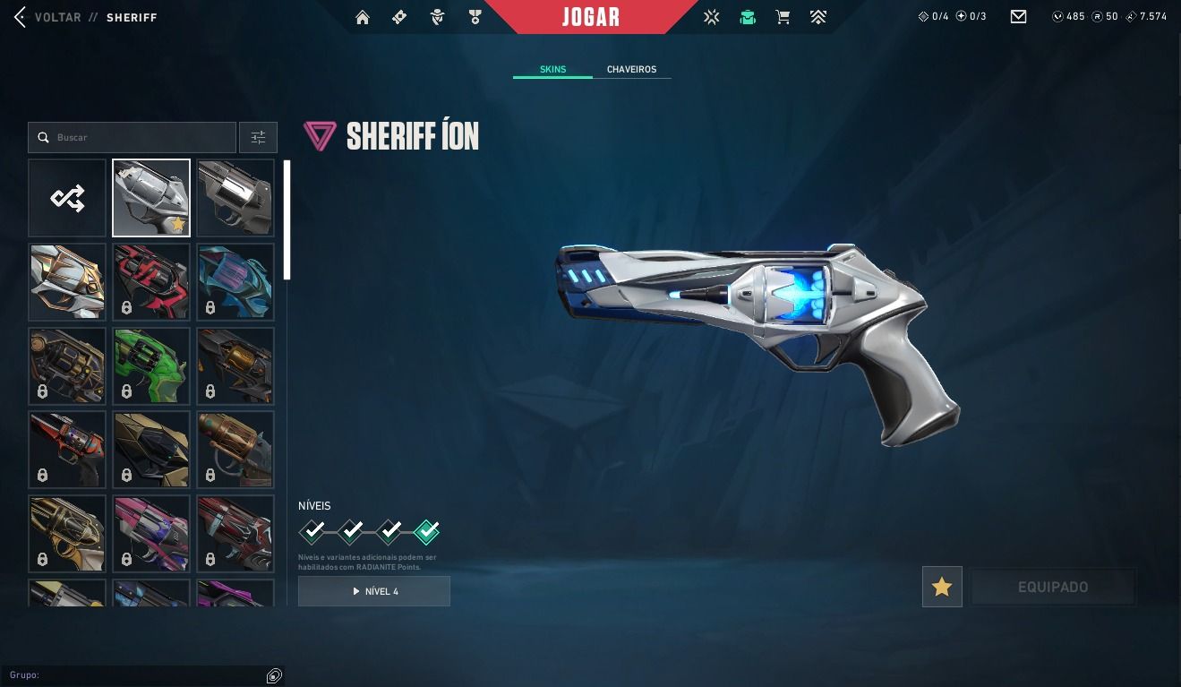 CONTA VALORANT Conta com ótimas skins e pronta para jogar!