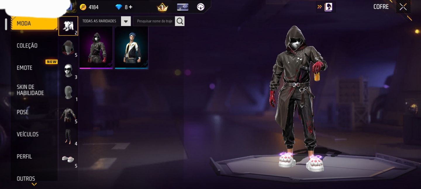 CONTA NIVEL 12 + SKIN SOMBRA DA NOITE + DISPARO FINAL DO DINO + GELO (SEU EMAIL)
