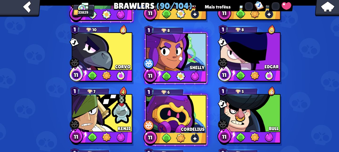 CONTA BARATA 2022 | 34K TROFÉU | 18 PRESTÍGIOS | 91 BRAWLERS