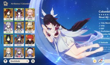 GENSHIN XilonemC2+bis, ChioriC1+bis, Columbina, Linnea, Lauma e+