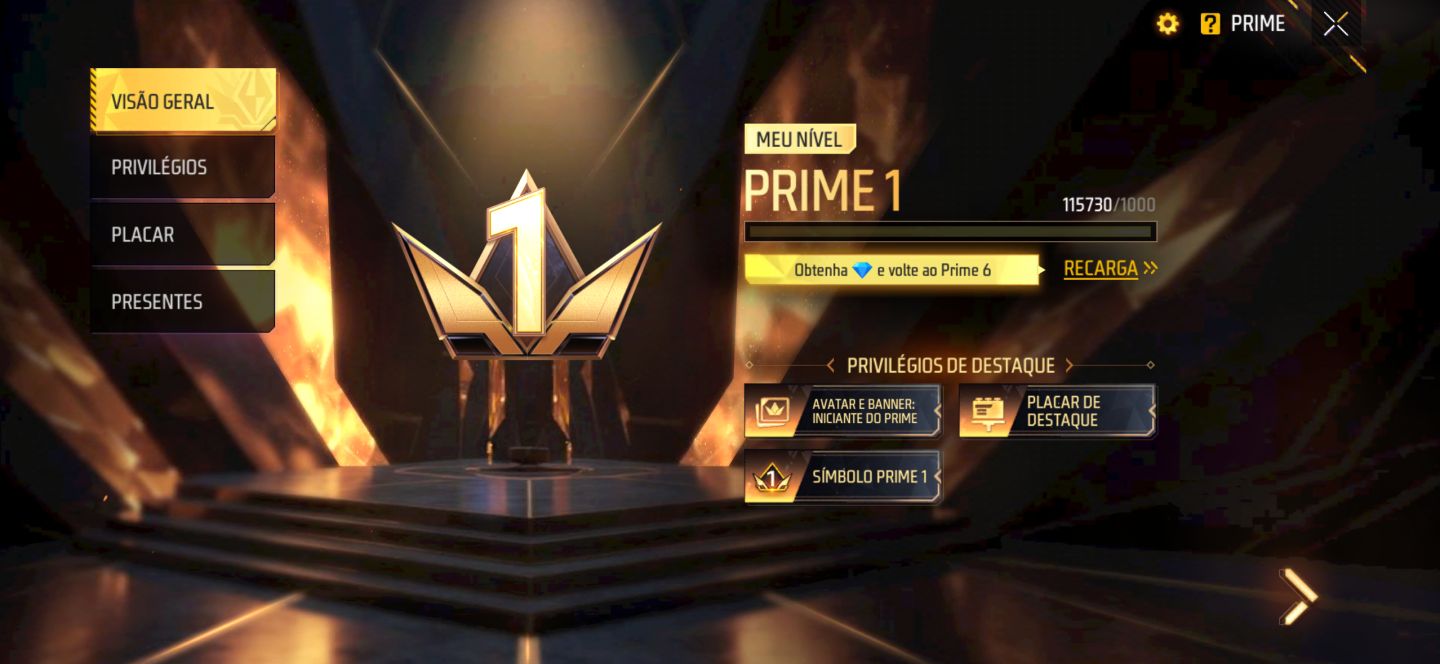 CONTA FREE FIRE ANTIGA GEMADA