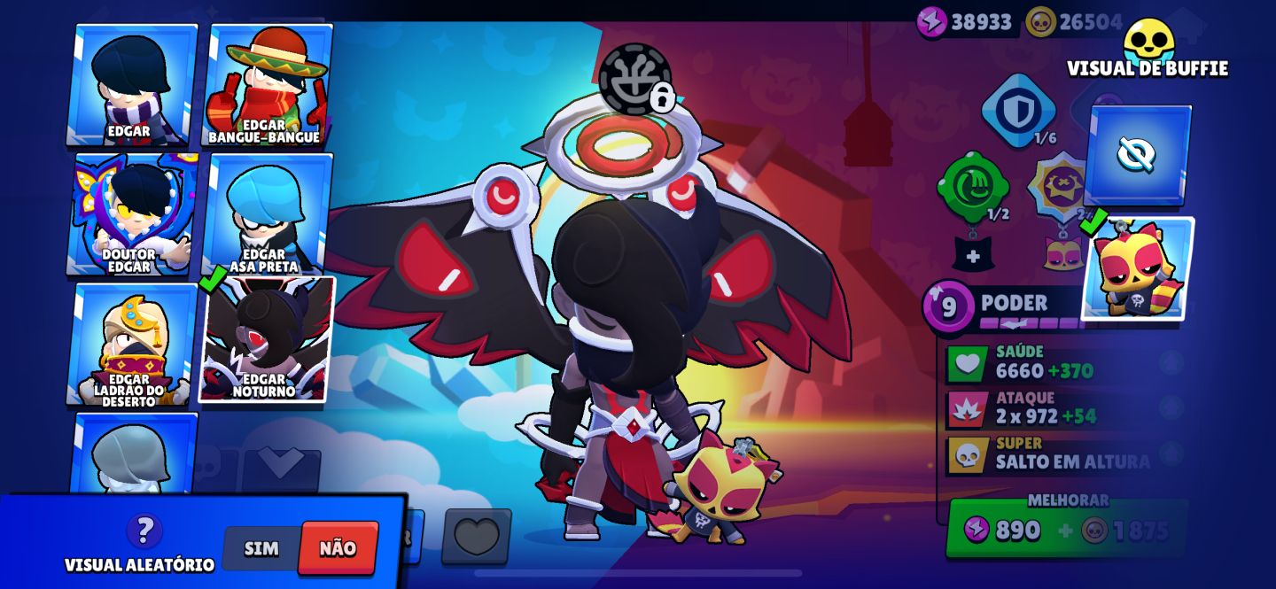 101/105 Brawlers | 51 Hipercargas | 26K Coins | 40.400 Troféus